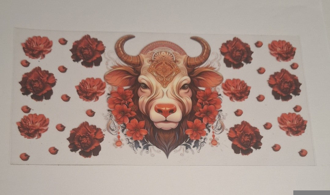 Chinese zodiac 16oz libbey cup wrap