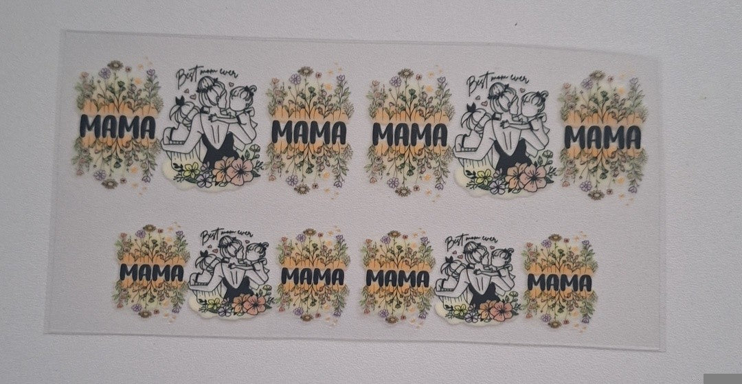 Mama 3oz shot cup wrap
