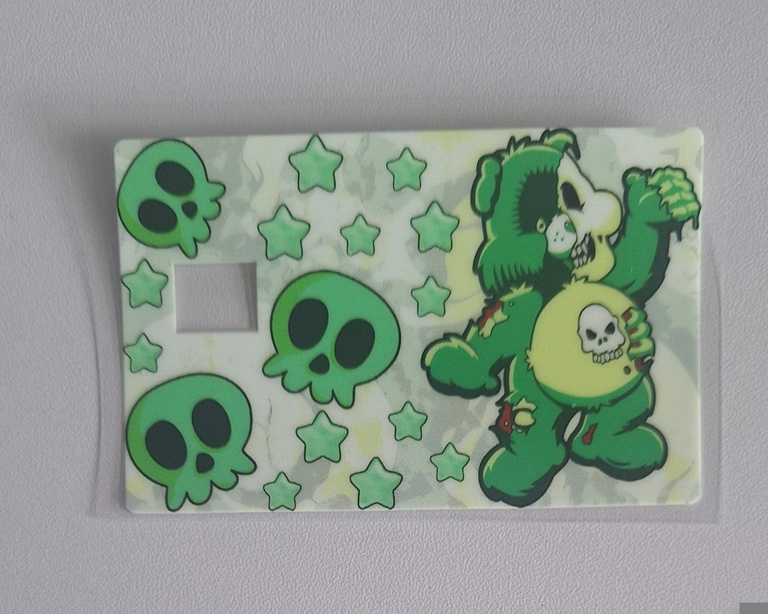 Green bear Credit/bank card wrap