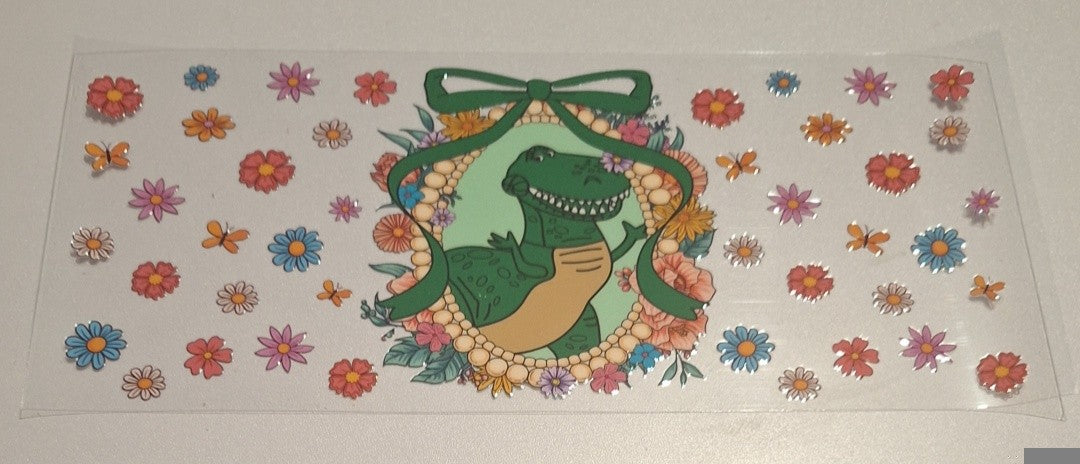 T-rex 16oz Libbey Cup Wrap