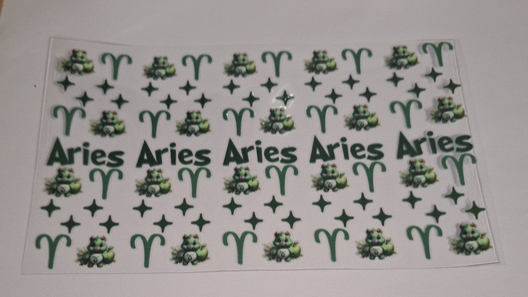 Aries care bear Pen/bookmark wraps