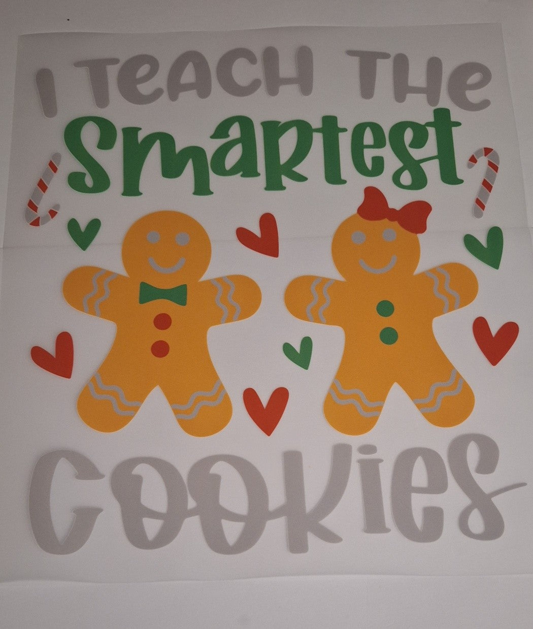 I teach the smartest cookies Large Heat Transfers
