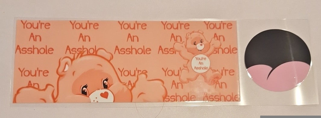 Youre an asshole 11oz Mug wrap & bottom