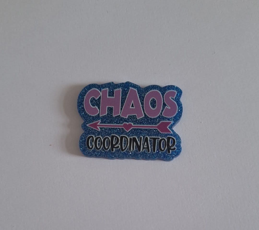 Chaos coordinator Acrylic flatback