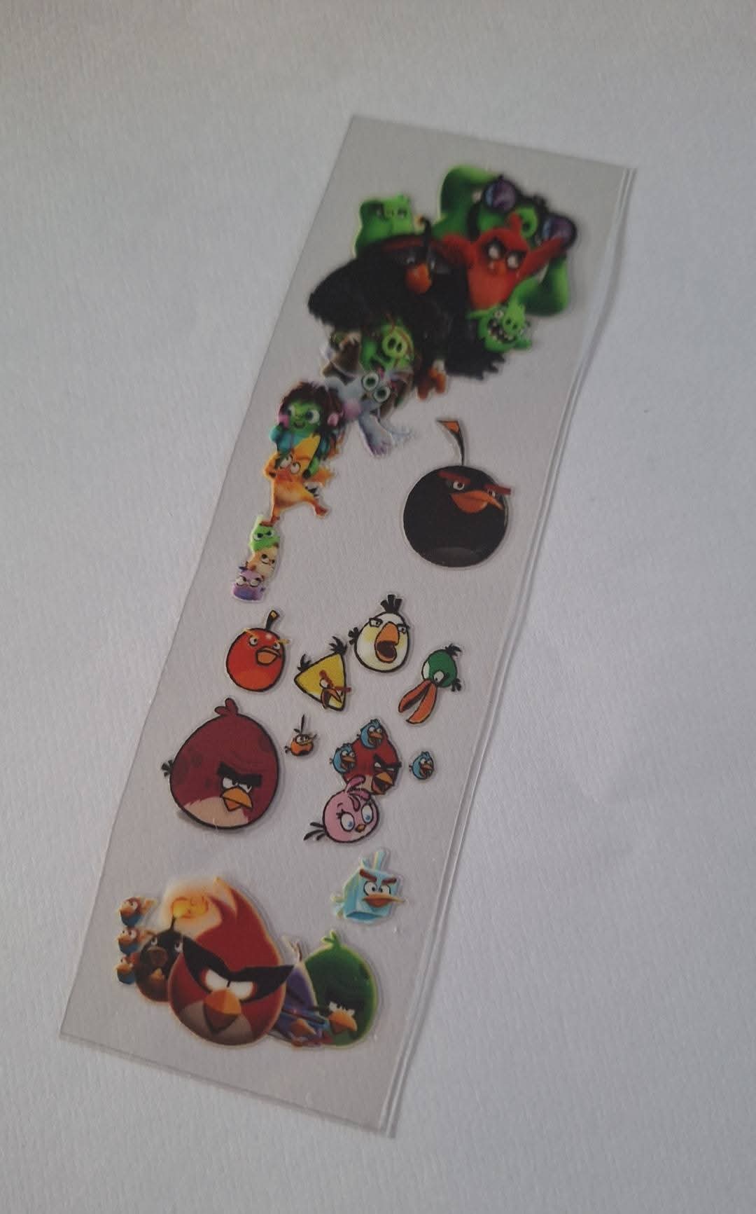 Angry Birds Pen/bookmark wrap