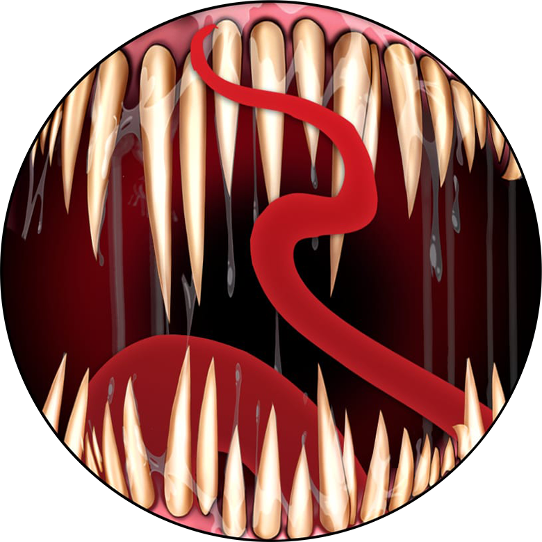 Venom uvdtf Mouth Cup Set