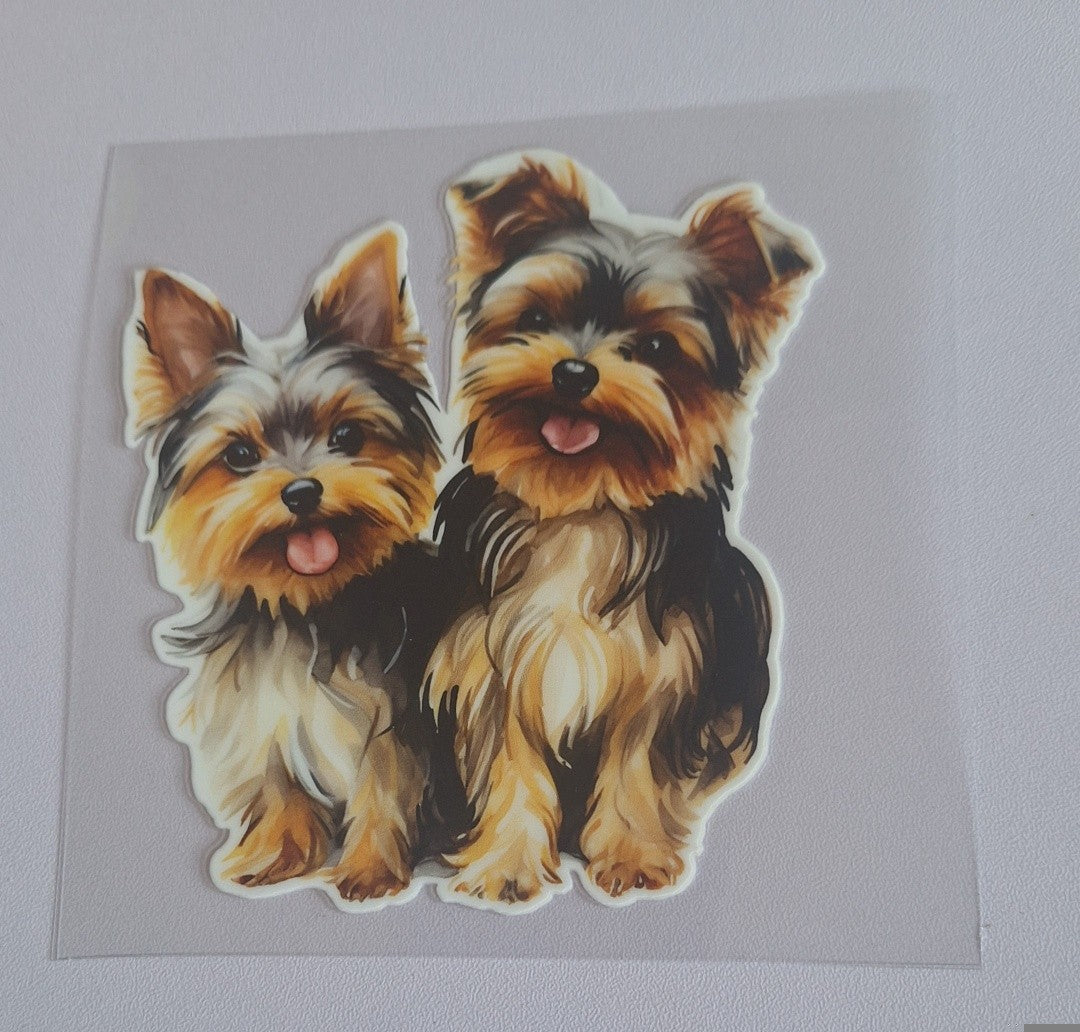 Yorkshire terrier Uvdtf decals