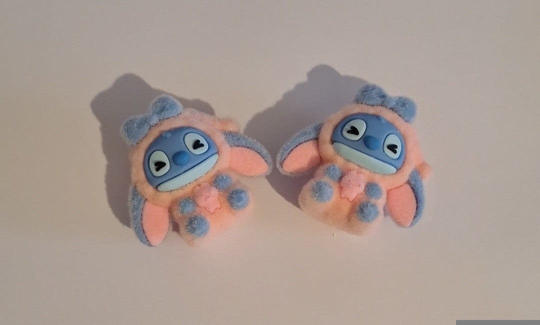 Pink stitch felt feel beads