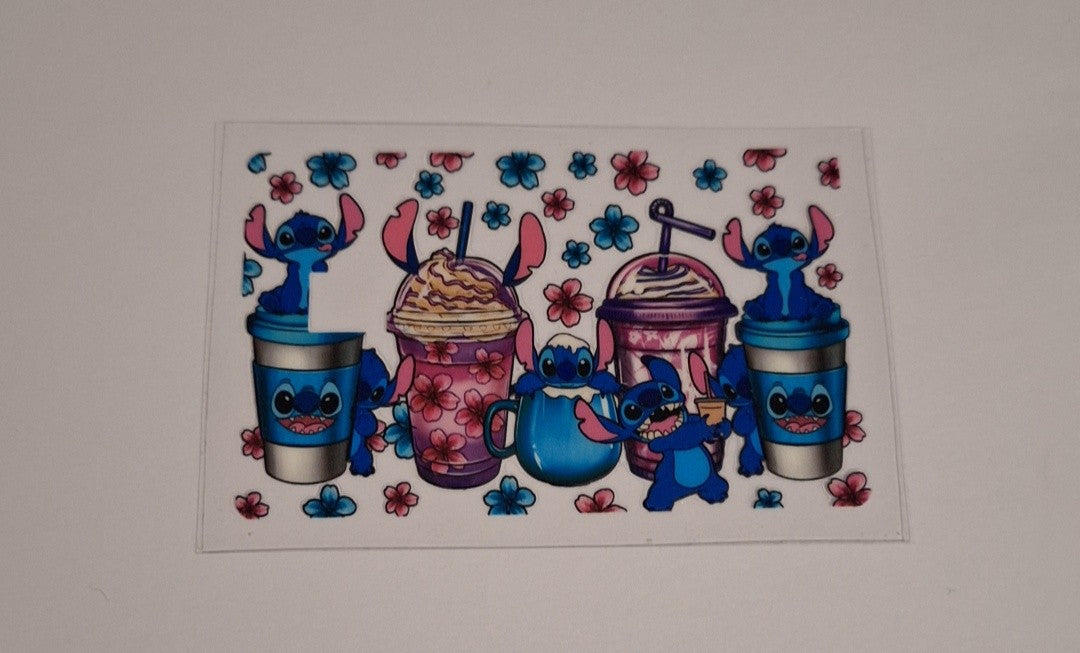 Stitch cups Bank card wrap