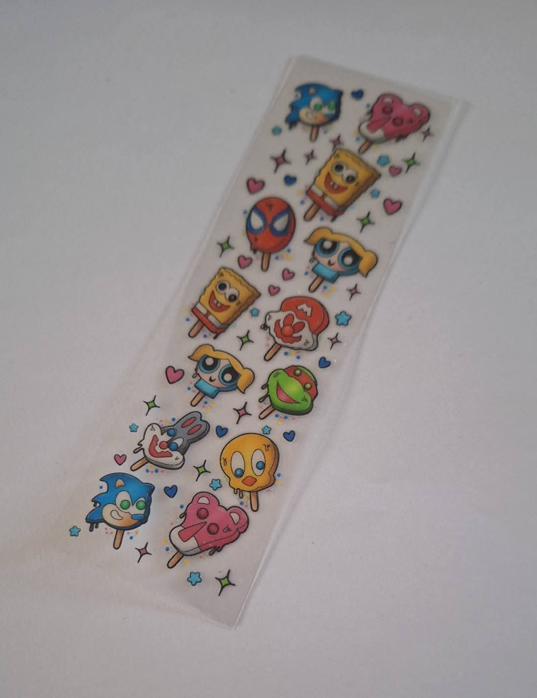 Character Lollipops Pen/bookmark wrap