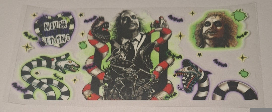 Beetlejuice 16oz Libbey Cup Wrap