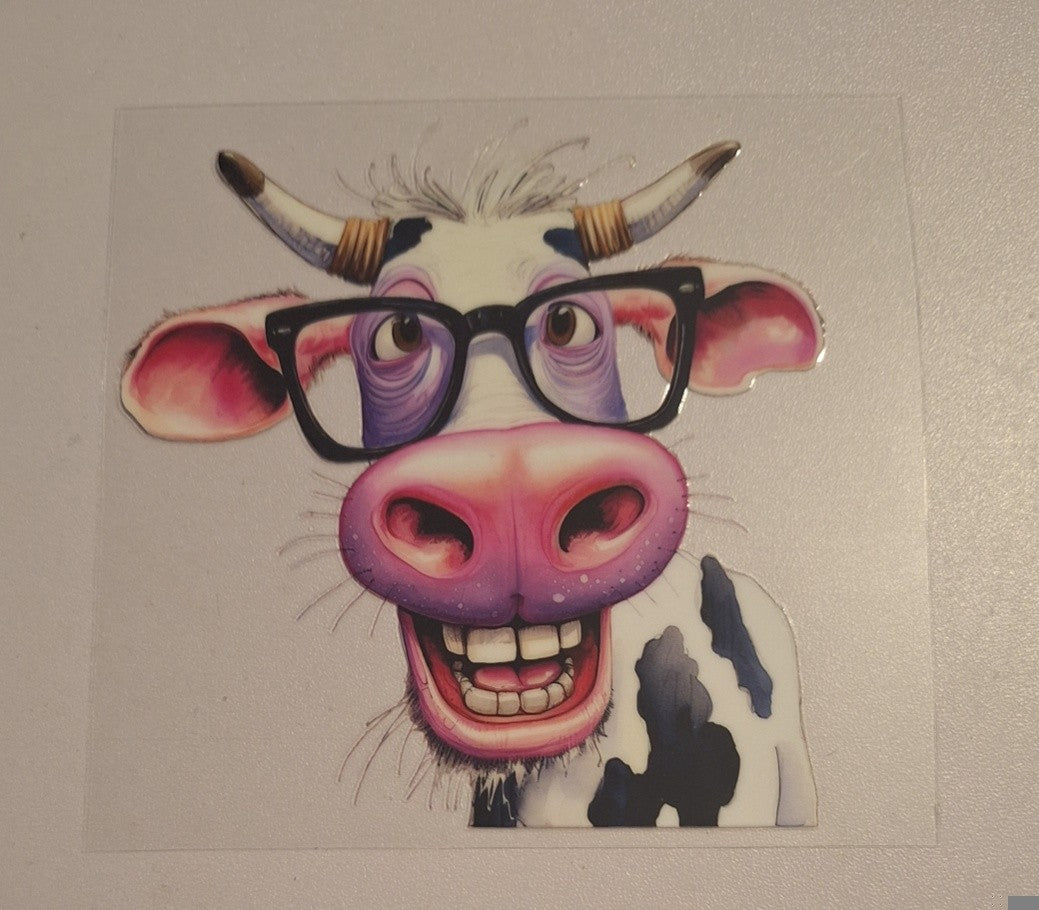 Silly cow Uvdtf decals