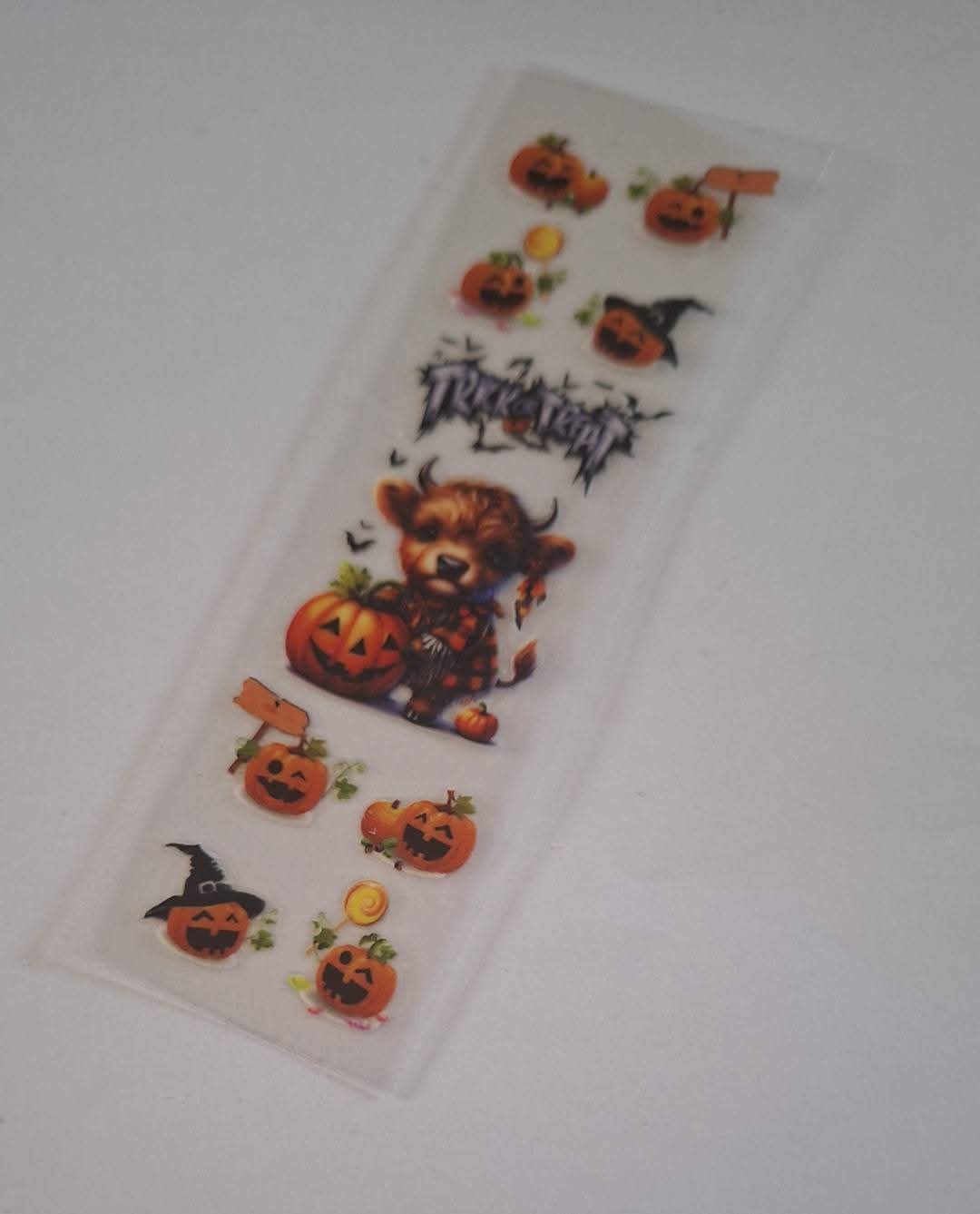 Trick Or Treat Cow Pen/bookmark wrap