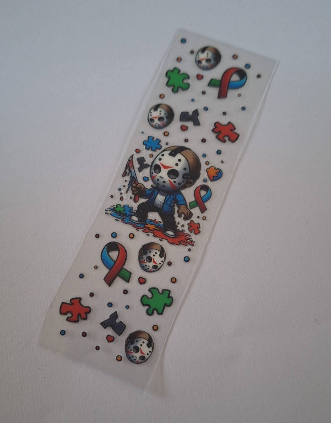 Jason Autism Pen/bookmark wrap