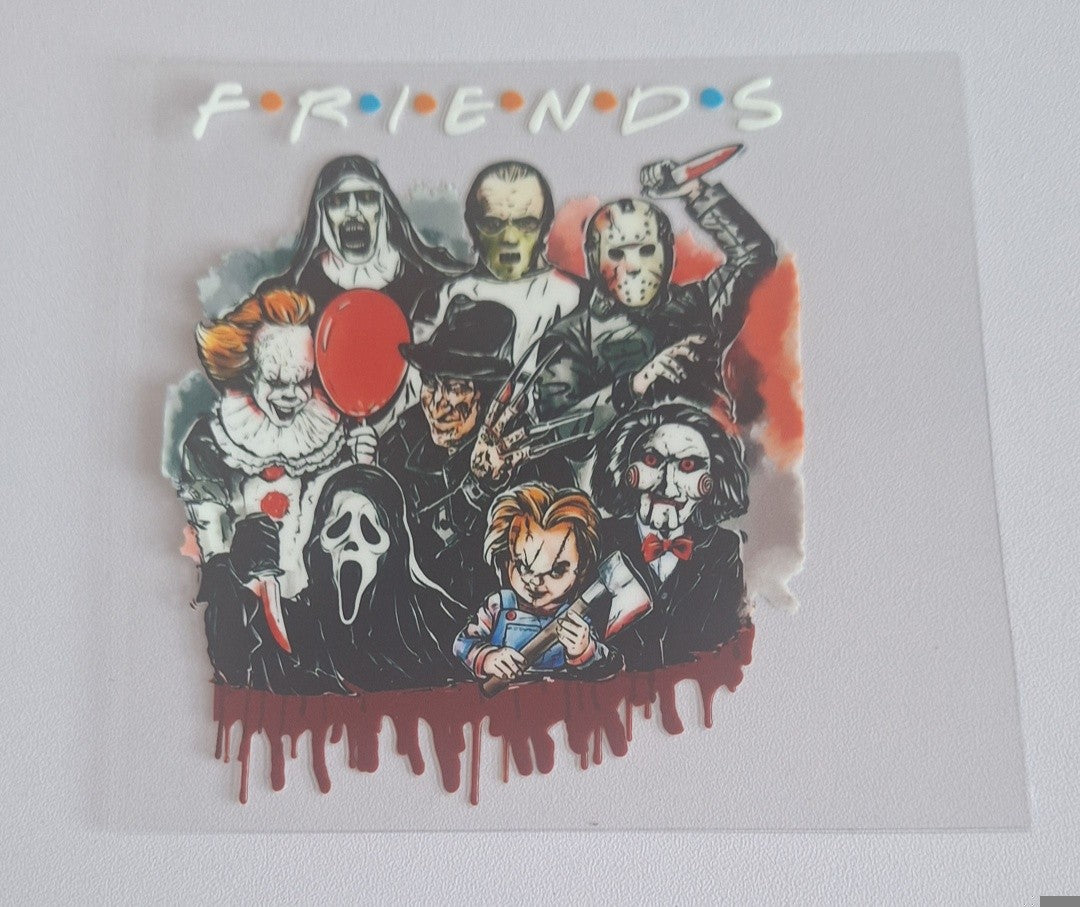 Horror friends Uvdtf decals