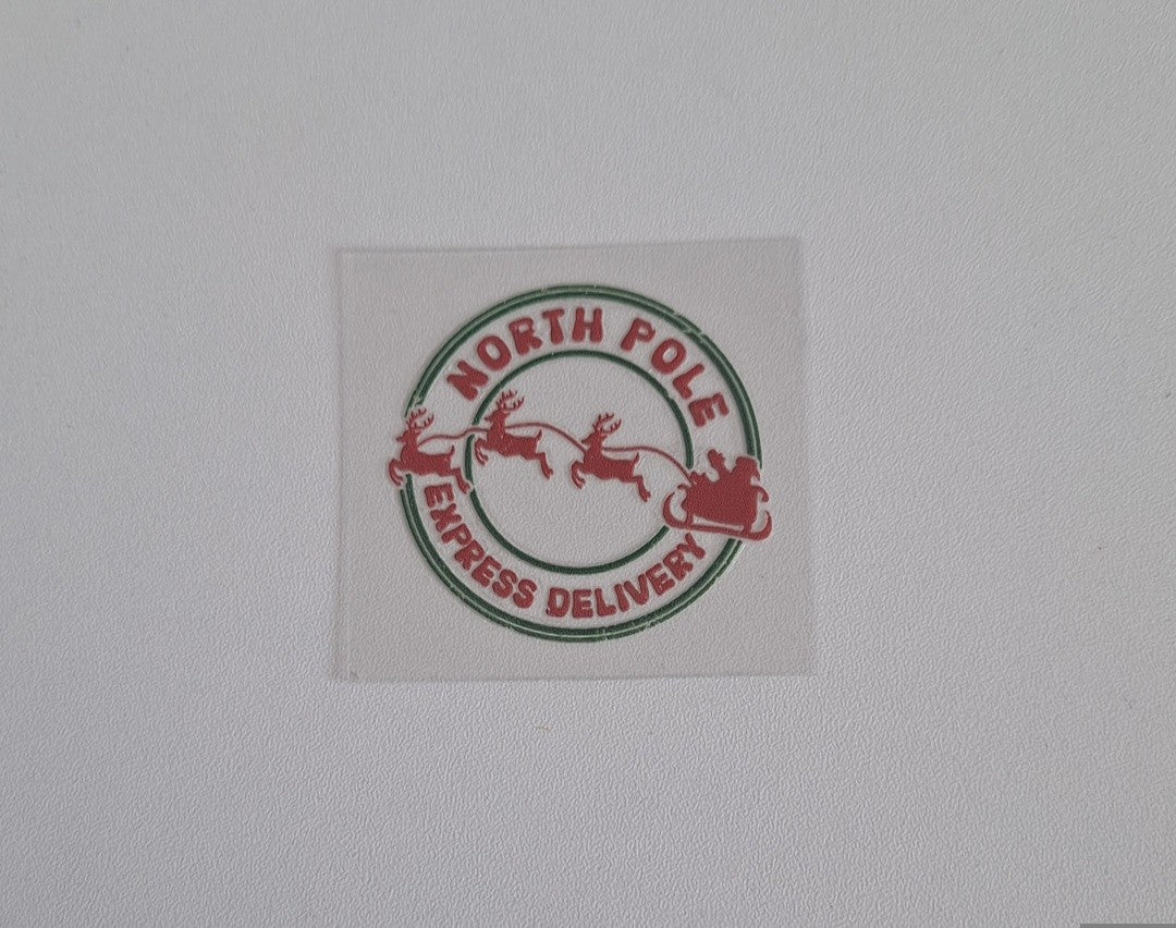 North pole Uvdtf decals (3.5x3.5")