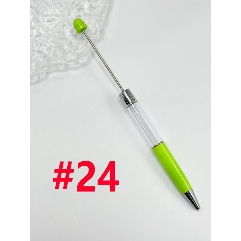 Green snowglobe diy pen