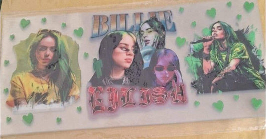 Billie Eilish 16oz Libbey Cup Wrap