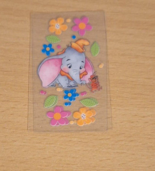 Dumbo Motel Keychain Decal