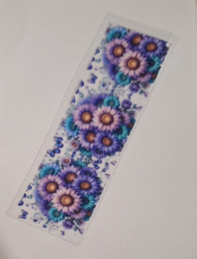 Flowers & Butterflies Pen/Bookmark Wrap