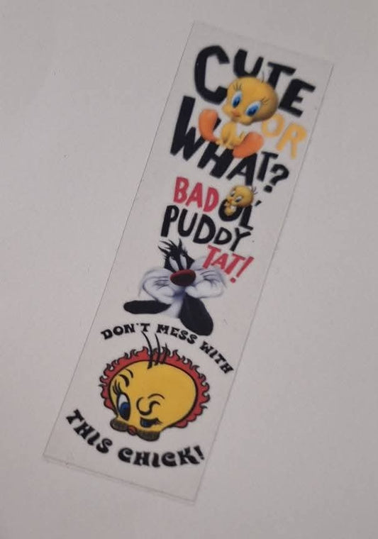 Tweety Pie & Cat Pen/Bookmark Wrap