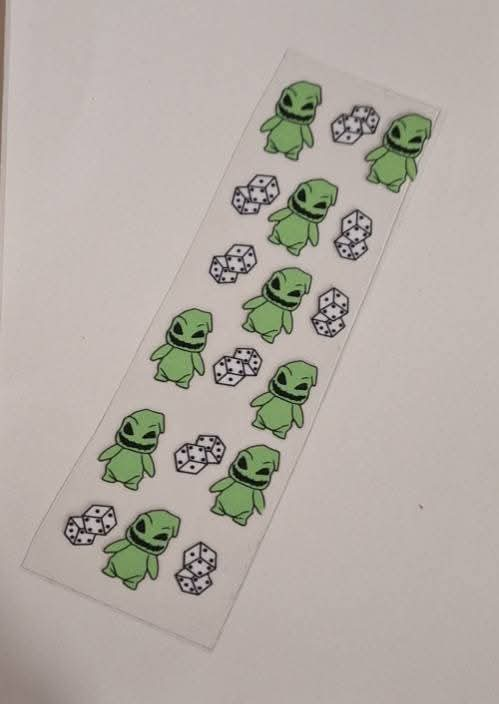 Oogie Boogie Pen/Bookmark Wrap