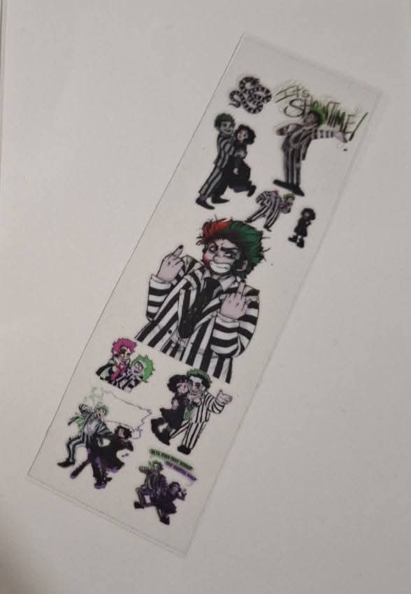 Beetlejuice Pen/Bookmark Wrap