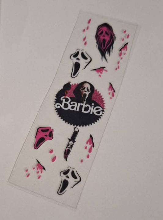 Barbie Scream Pen/Bookmark Wrap