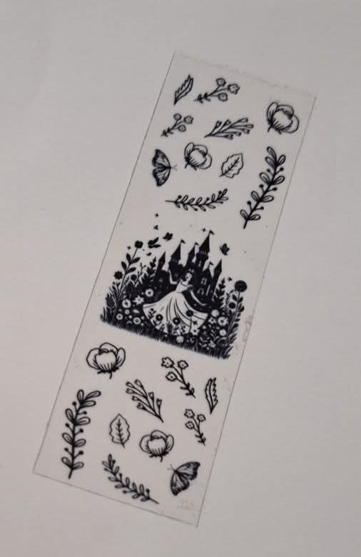 Snow White Pen/Bookmark Wrap