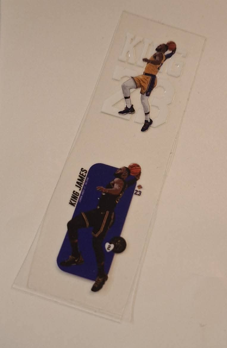 King James Basketball Player Pen/Bookmark Wrap