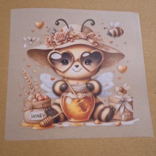 Honey Bee Iron On Transfers (small)