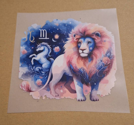 Lion Iron On Transfers (small)