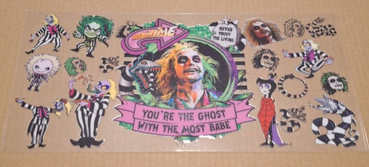 Beetlejuice 16oz Libbey Cup Wrap