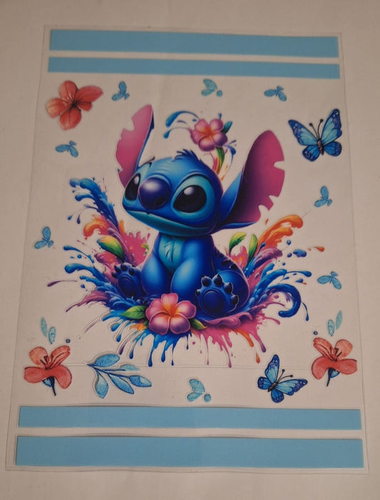 Stitch flowers A5 bookcovers