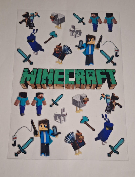 Minecraft A5 bookcovers