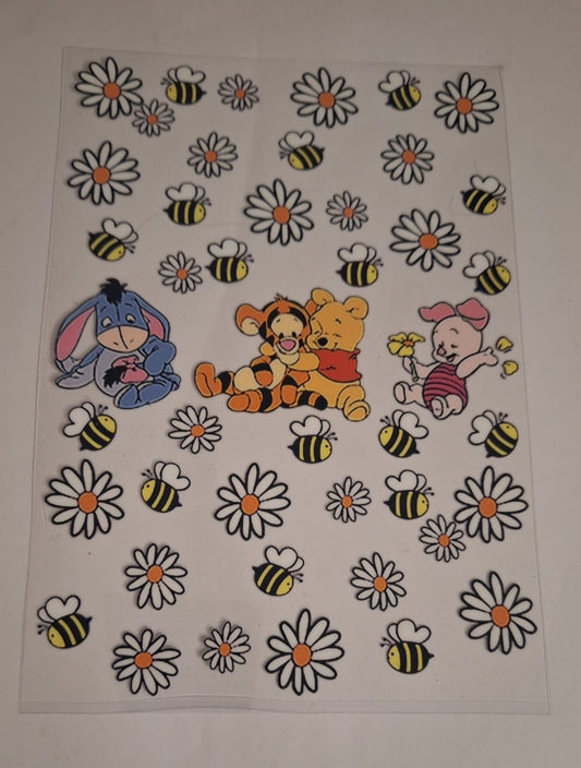 Pooh bear & friends A5 bookcovers