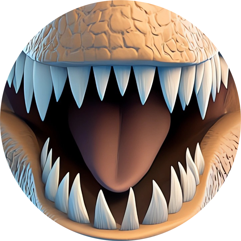 Dinosaur uvdtf Mouth Cup Set