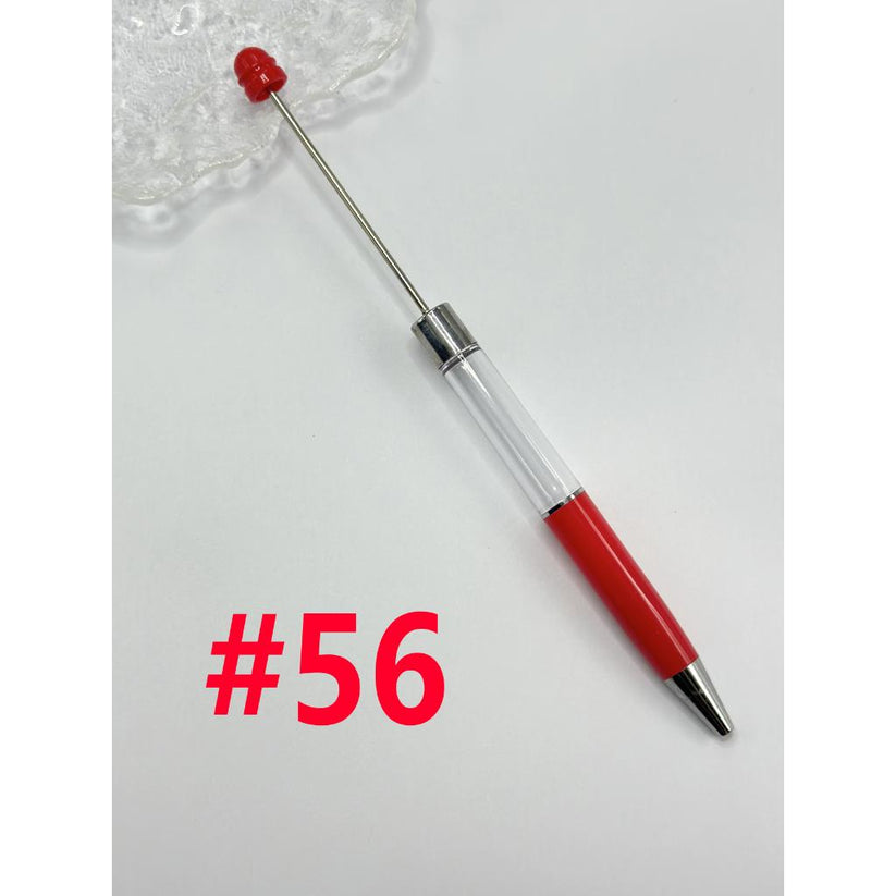 Red snowglobe diy pen