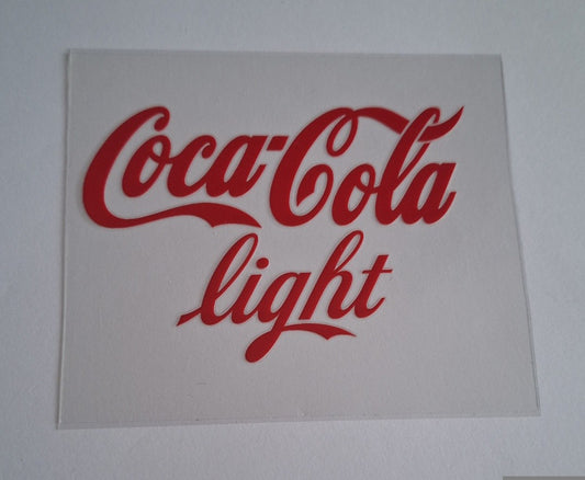 Coco-cola light Uvdtf pocket Size Decals