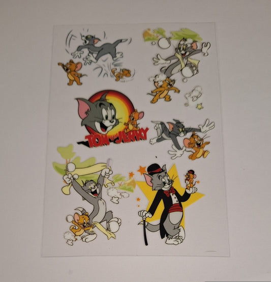 Tom & jerry A6 book covers