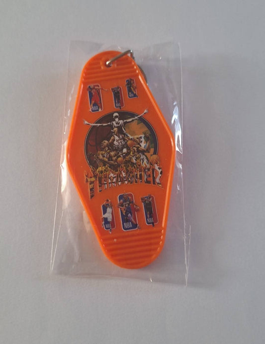 Basketball Player Motel Keychain