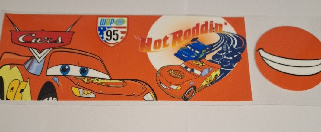 Hot roddin 11oz Mug wrap and bottom