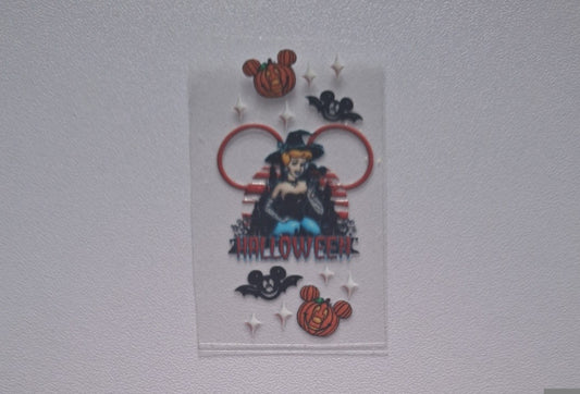 Halloween princess Motel Keychain Decal