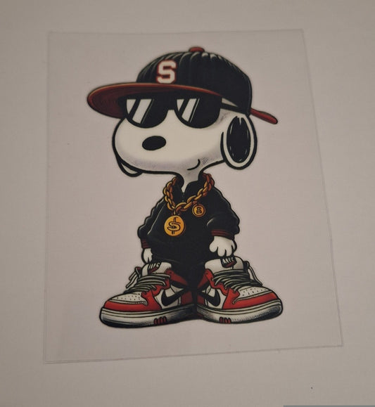 Snoopy Uvdtf pocket Size Decals