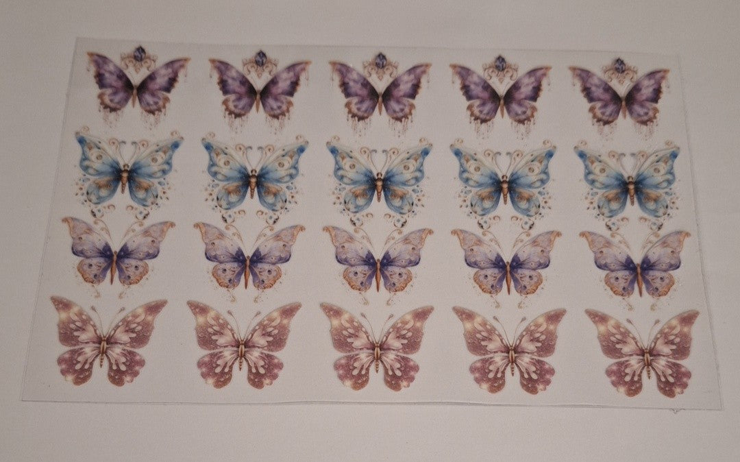 Butterflies pen/bookmark wraps