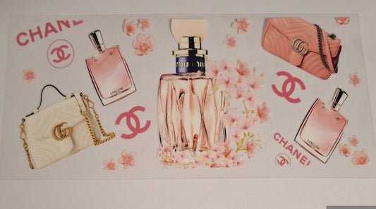 C perfume 16oz libbey cup wrap