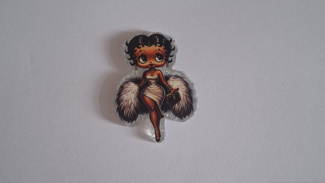 Betty boop Acrylic flatback