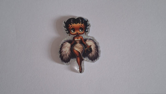 Betty boop Acrylic flatback