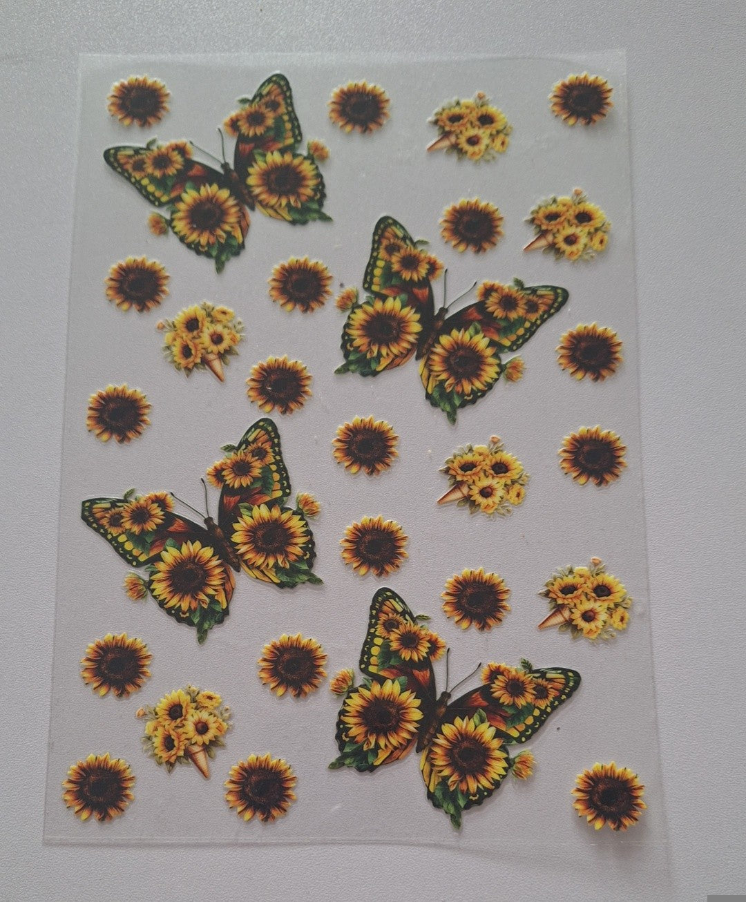 Sunflower butterflies bookcovers