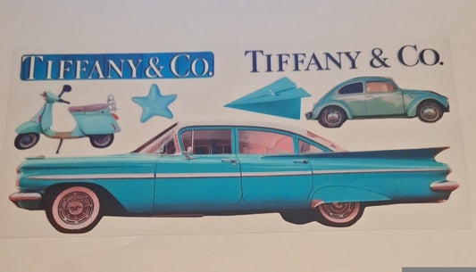 Tiff car 16oz libbey cup wrap